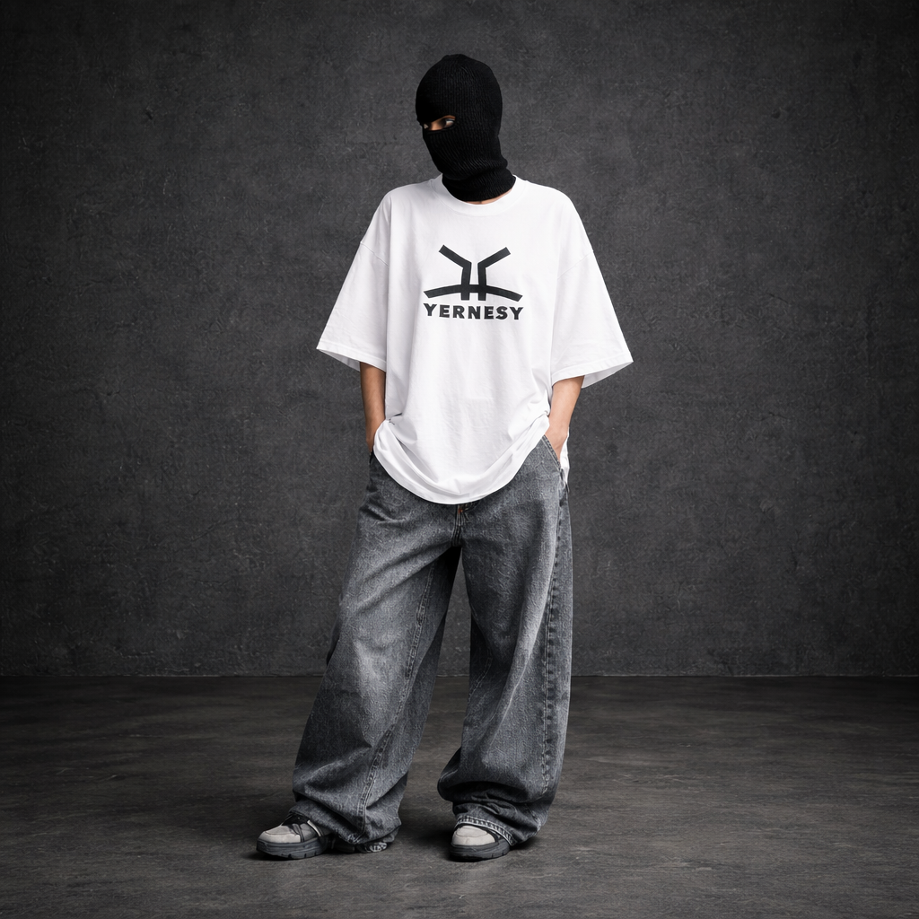 Yernesy Oversized Tee White