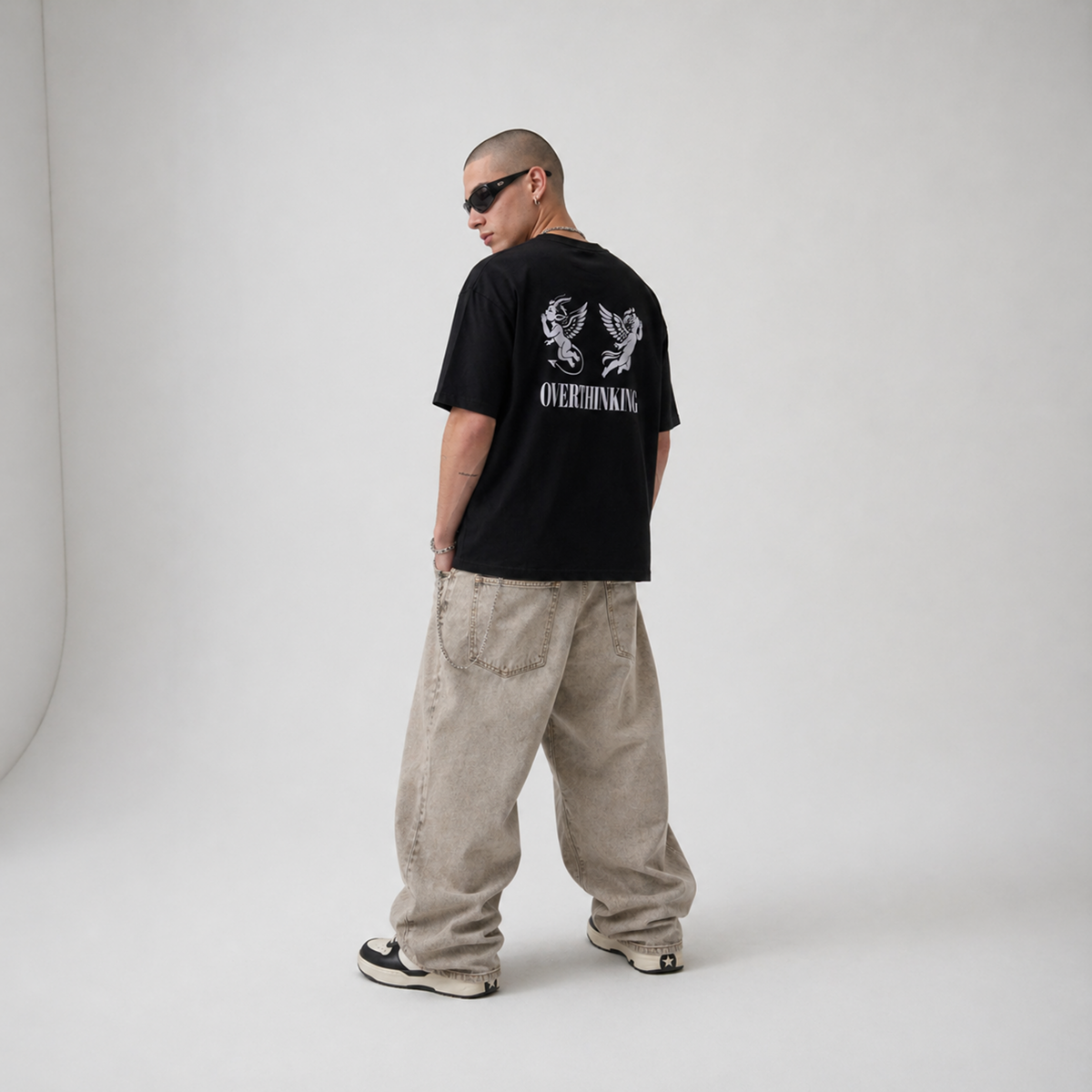 Overthinking - Oversized Tee